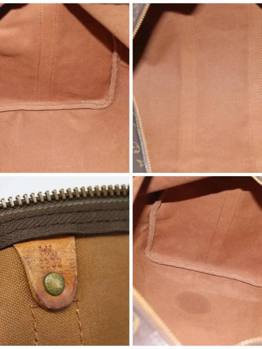 LOUIS VUITTON Monogram Keepall Bandouliere 45 Boston Bag M41418 LV Auth 145219
